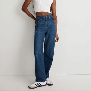 Madewell Baggy Straight Jeans